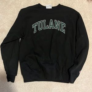 tulane champion crewneck